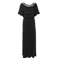 Laceline Dress black long