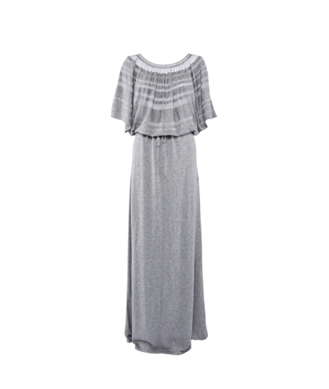 Laceline Dress grey long
