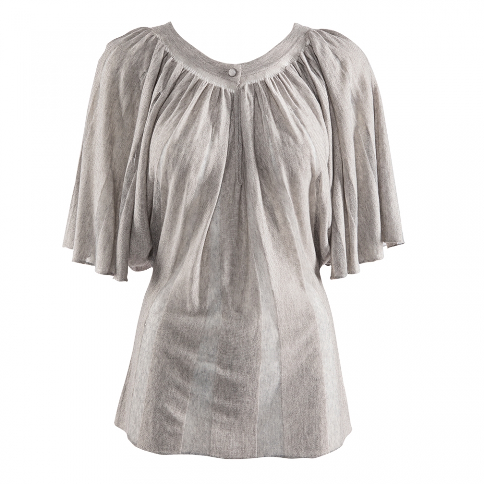 BUTTERFLY TOP - SILVER • Iben Høj