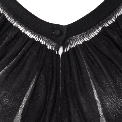 butterfly top black detail